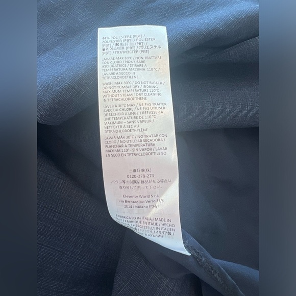 Eleventy Femme Wool Blend Double Breasted Suit Jacket Size US 2 - Picture 15 of 16